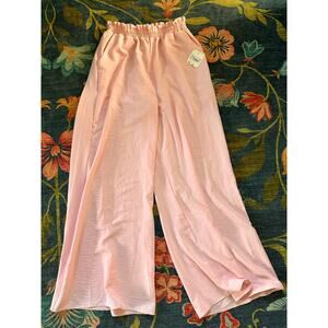 NWT Altar'd State Elastic Waist Wide Leg Pants Size Medium